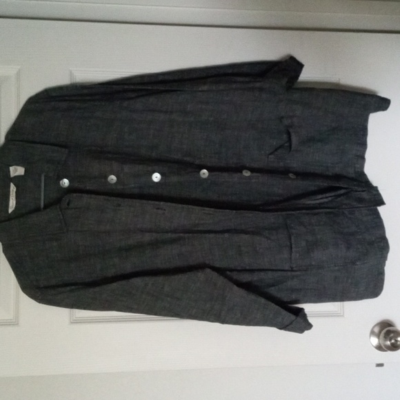 French Laundry Jackets & Coats Pure Linen Shirt Jacket Poshmark